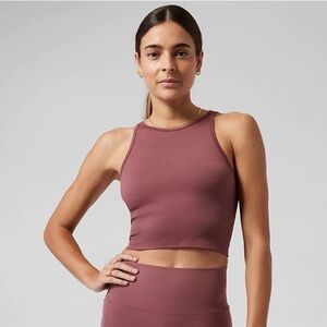 Athleta Aurora Ribbed Cropped Tank size 1X